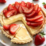 Strawberry Honey Custard Tarts