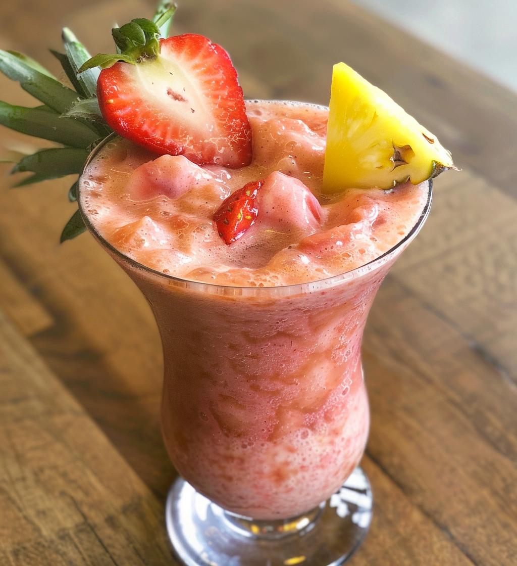 Strawberry Pina Colada
