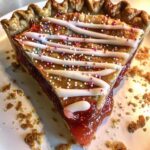 Strawberry Pop Tart Pie