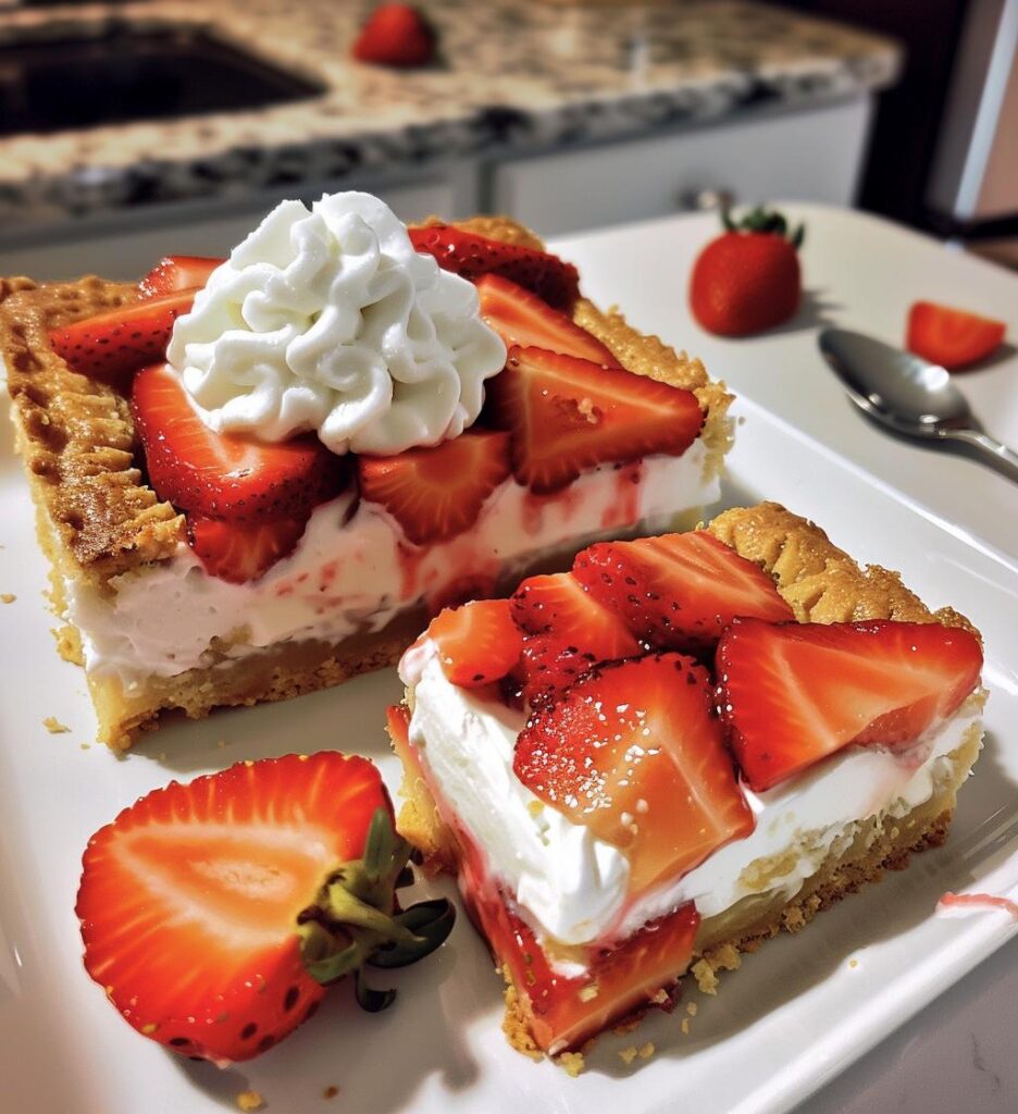 Strawberry Shortcake Bars
