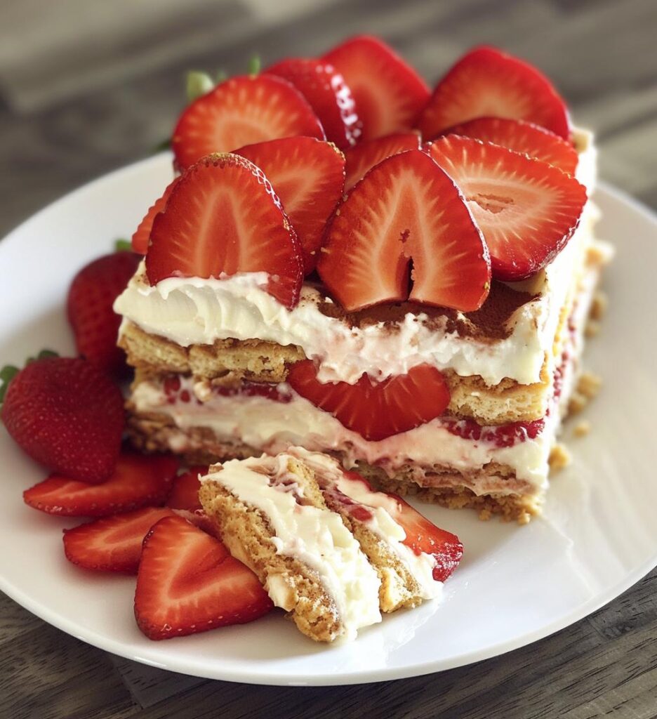 Strawberry Tiramisu