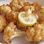 Vegan Lemon Pepper Cauliflower