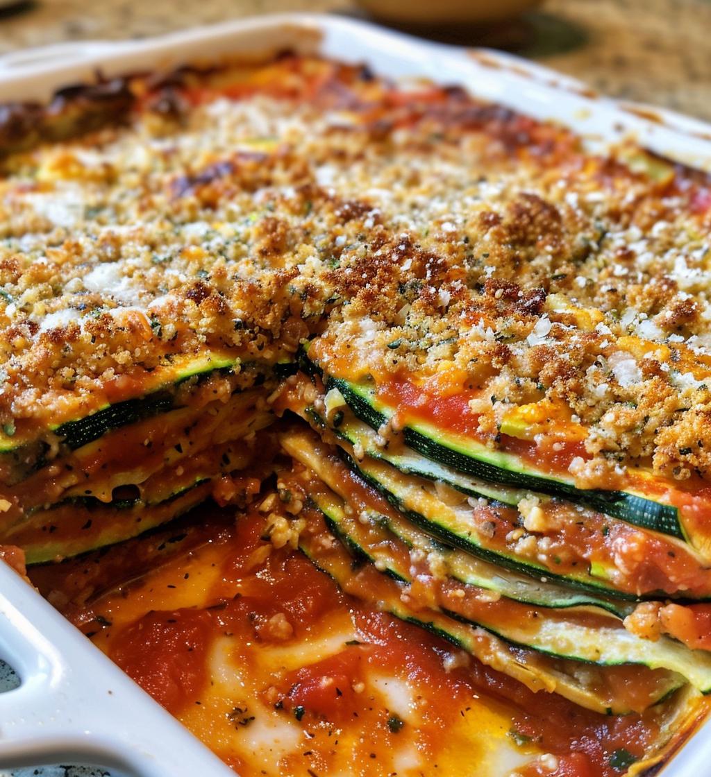 Zucchini Parmesan Casserole