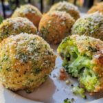 baked broccoli cheese balls