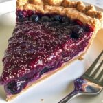 blueberry chia seed pie