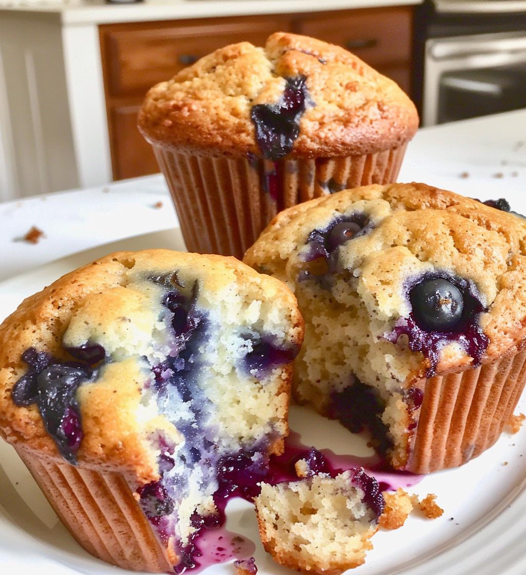 blueberry muffins