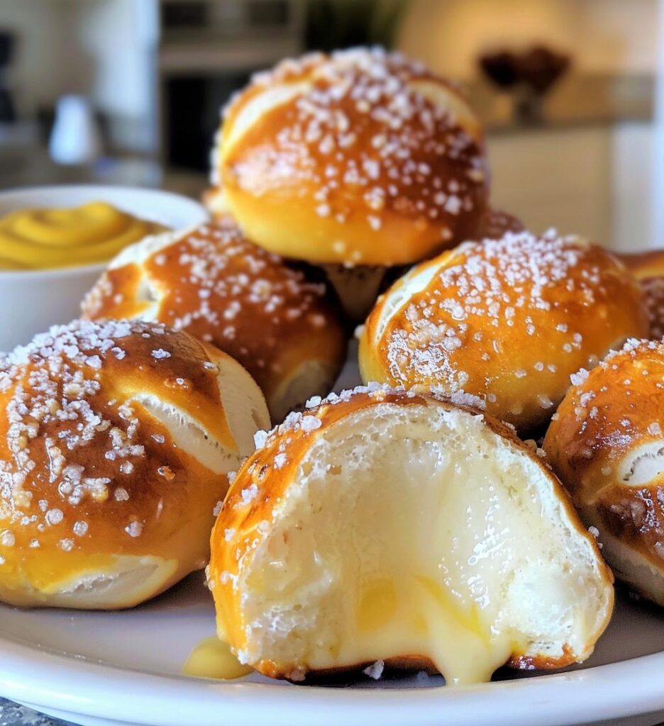 buttery soft pretzel bites