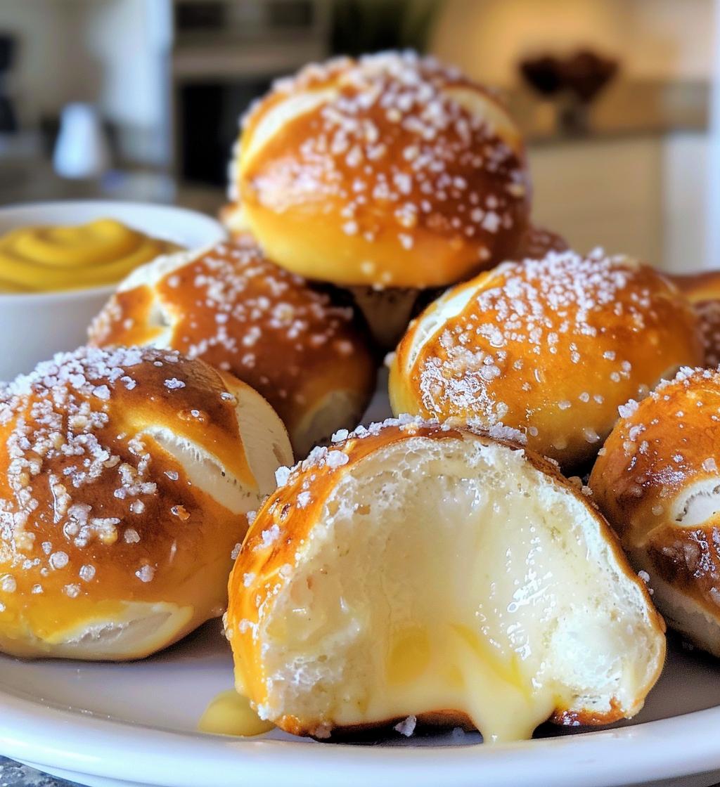 buttery soft pretzel bites