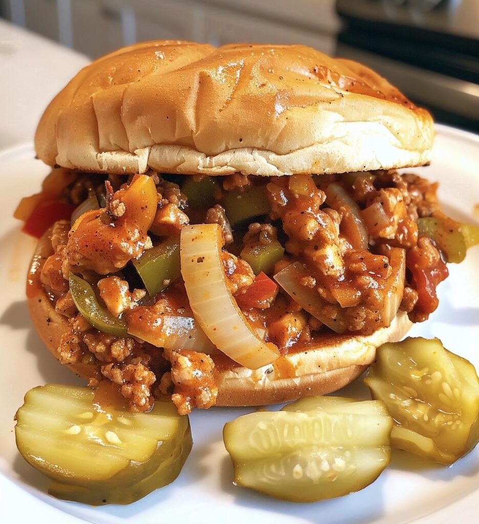 cajun chicken sloppy joes