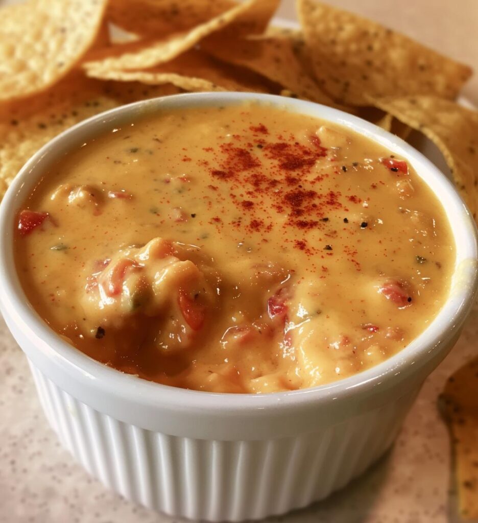cheesy rotel queso