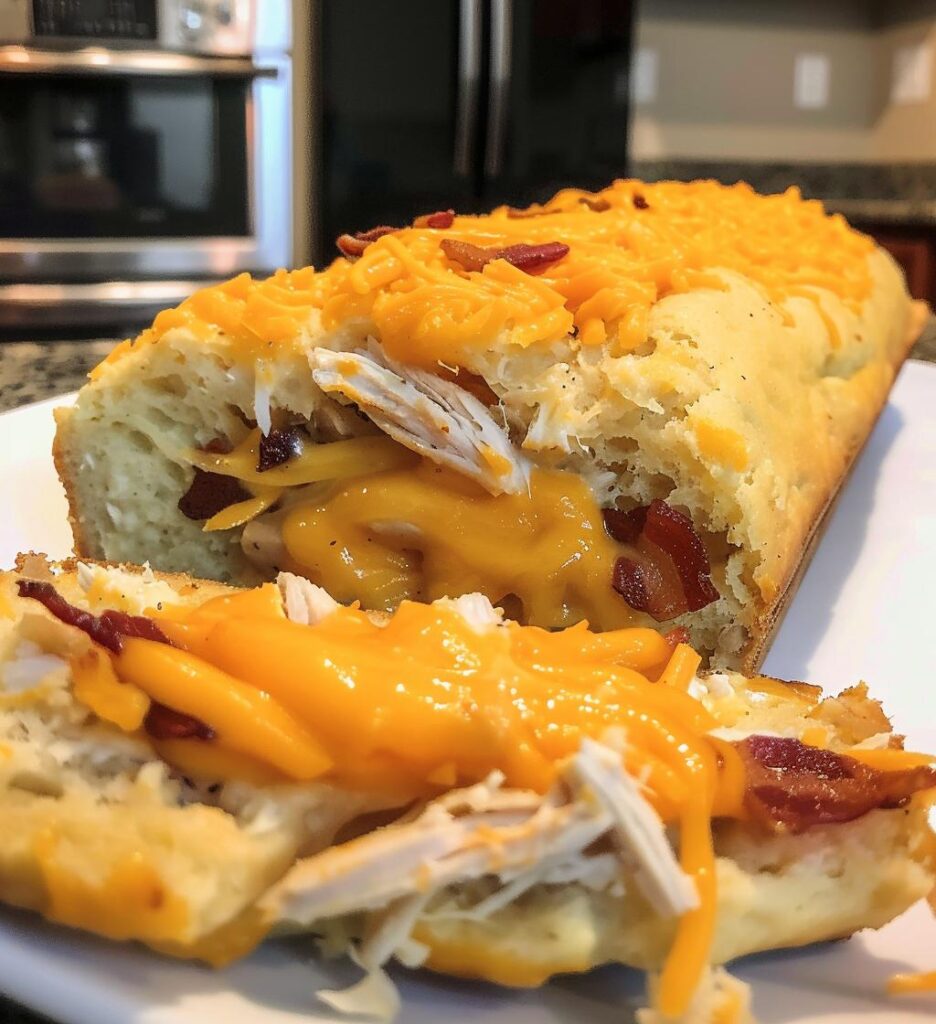chicken bacon ranch bread