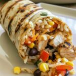 chipotle ranch grilled chicken burrito