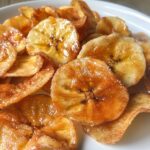 cinnamon sugar banana chips