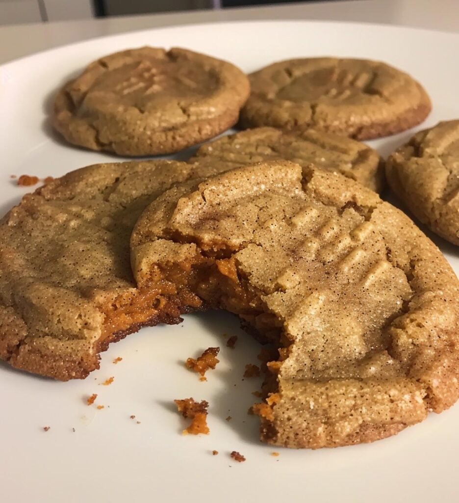 cinnamon sweet potato cookies