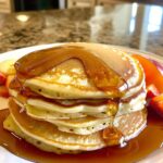 coconut cream pancakes