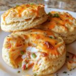 crab stuffed cheddar bay biscuit