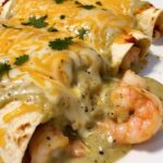 creamy shrimp enchiladas