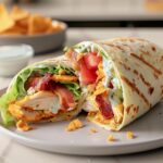 crispy chicken bacon wrap