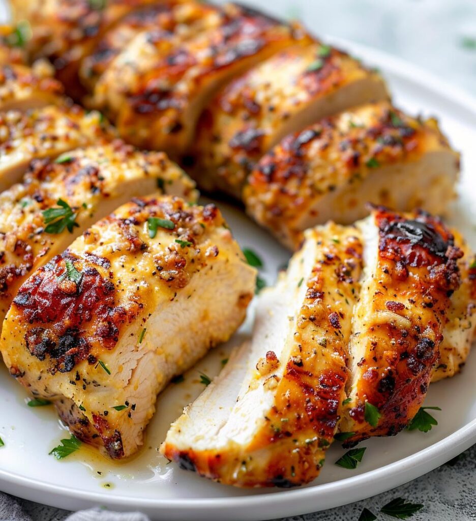 garlic parmesan grilled chicken