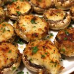 garlic parmesan mushrooms