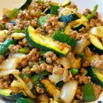 ground turkey zucchini skillet