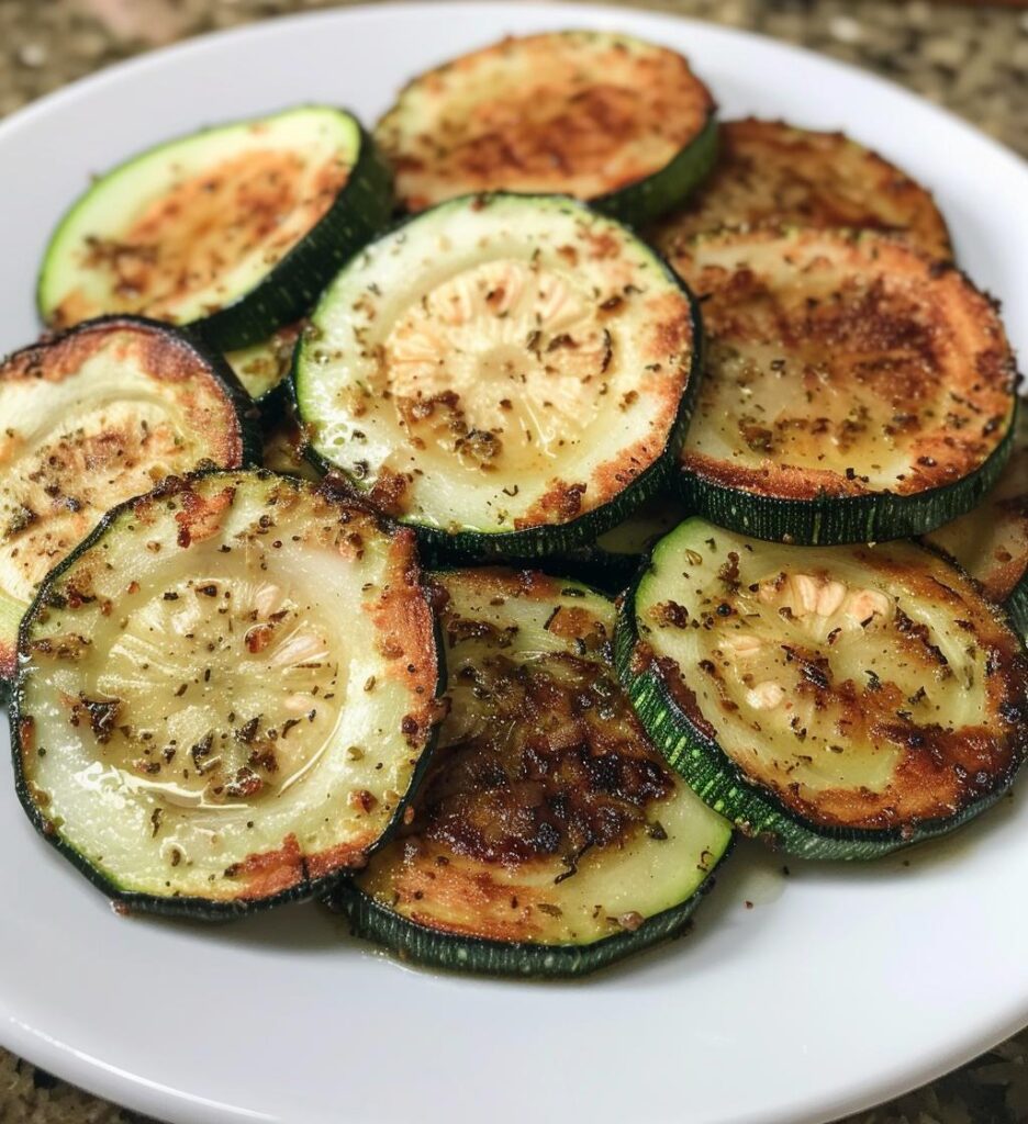 healthy air fryer zucchini