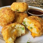 mashed potato cheese puffs
