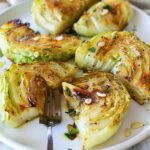 oven roasted garlic cabbage