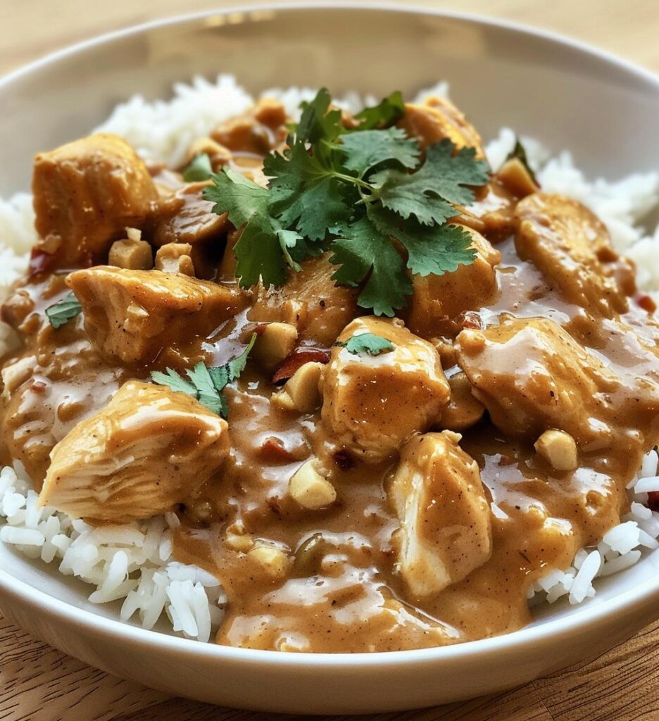 peanut butter chicken