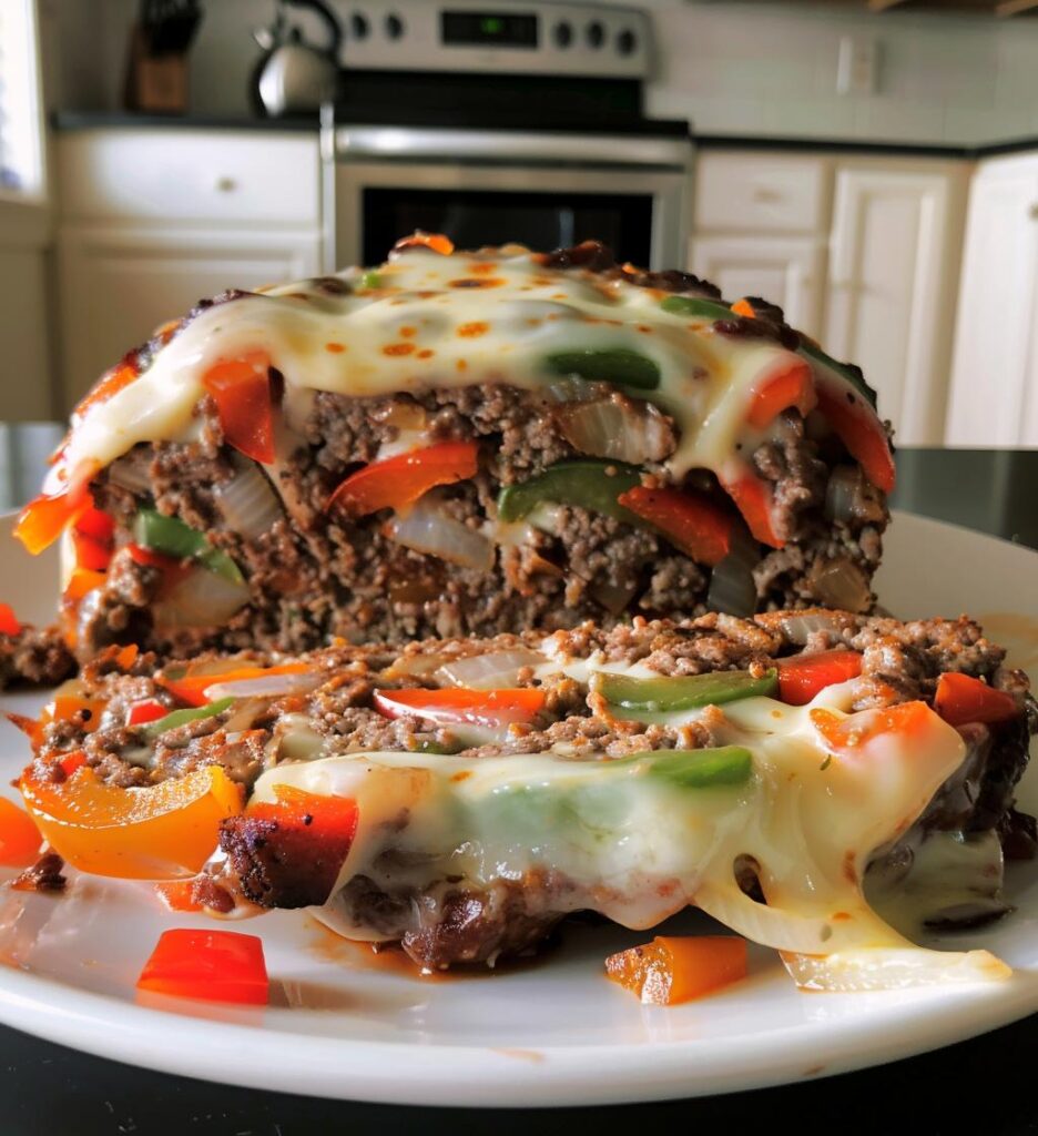 philly cheesesteak meatloaf