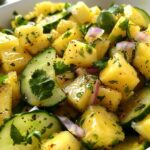 pineapple cucumber salad