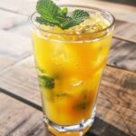 pineapple ginger beer mocktail