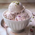 rose pistachio ice cream