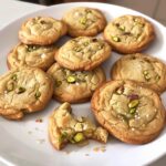 salted honey pistachio cookies