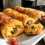 sausage egg cheese roll ups
