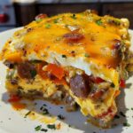 sausage egg cream cheese casserole