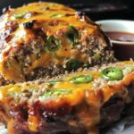 smoky jalapeno popper meatloaf