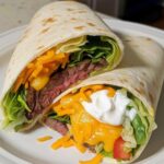 steak and cheese burritos
