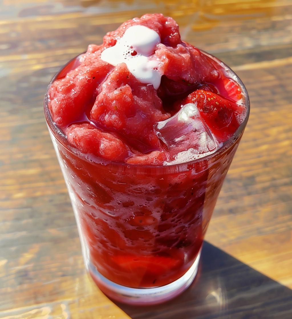 strawberry cream soda