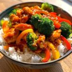 sweet chili chicken bowl