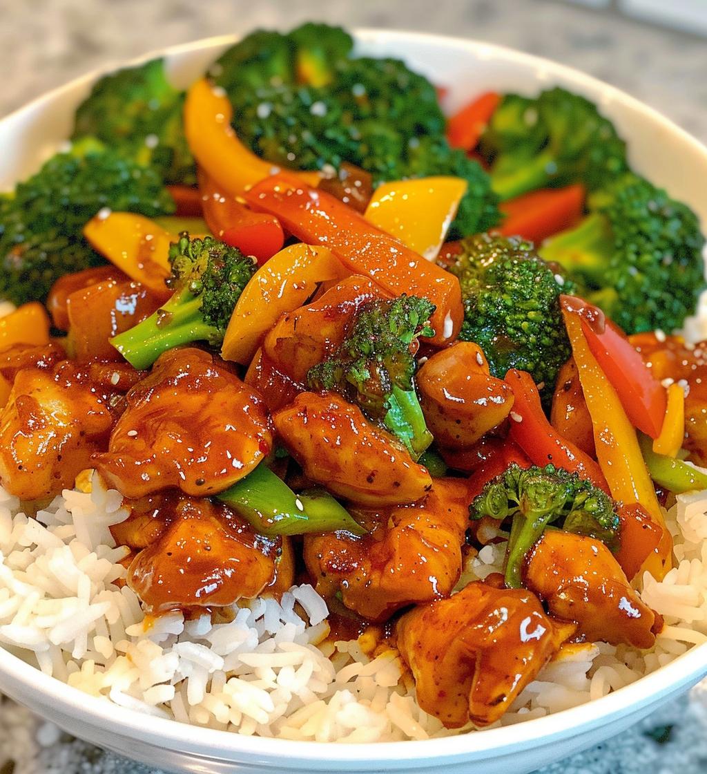 sweet chili chicken bowls