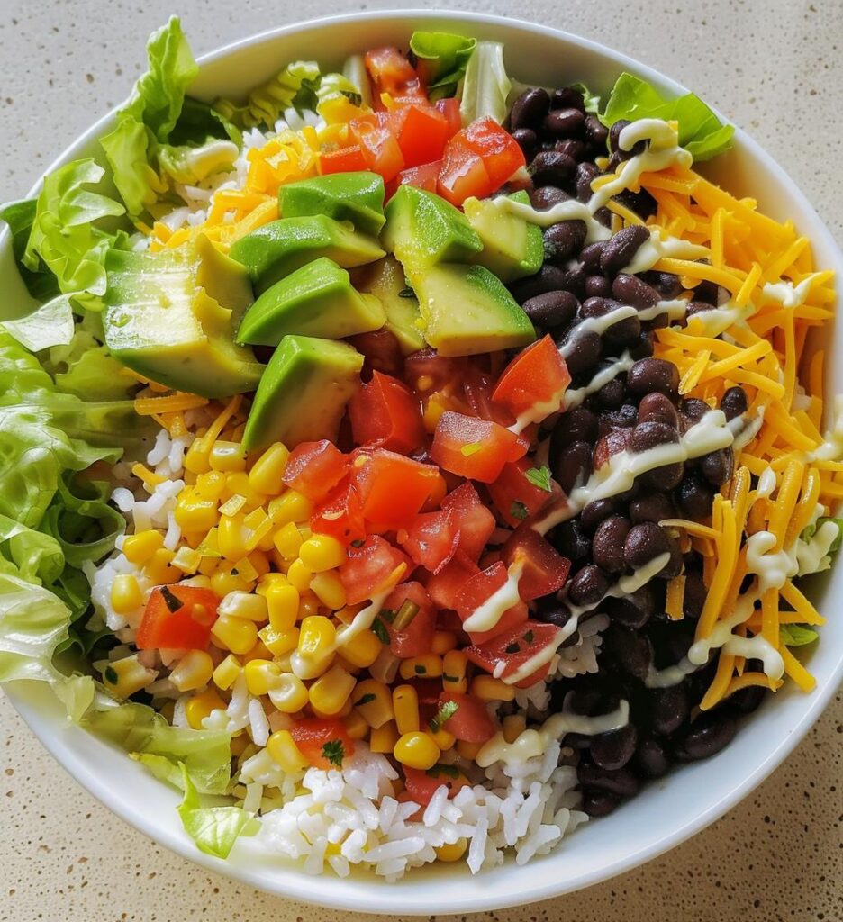 taco rice bowl