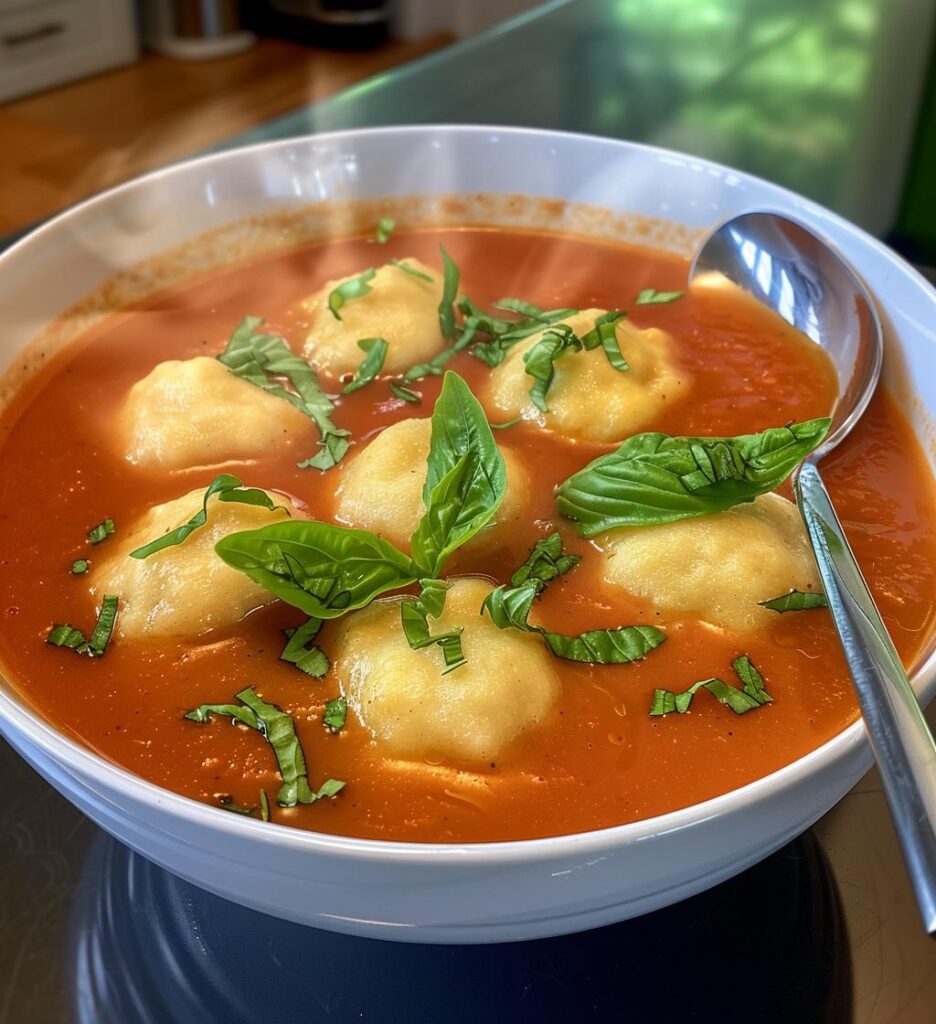 tomato soup cheddar bay dumplings