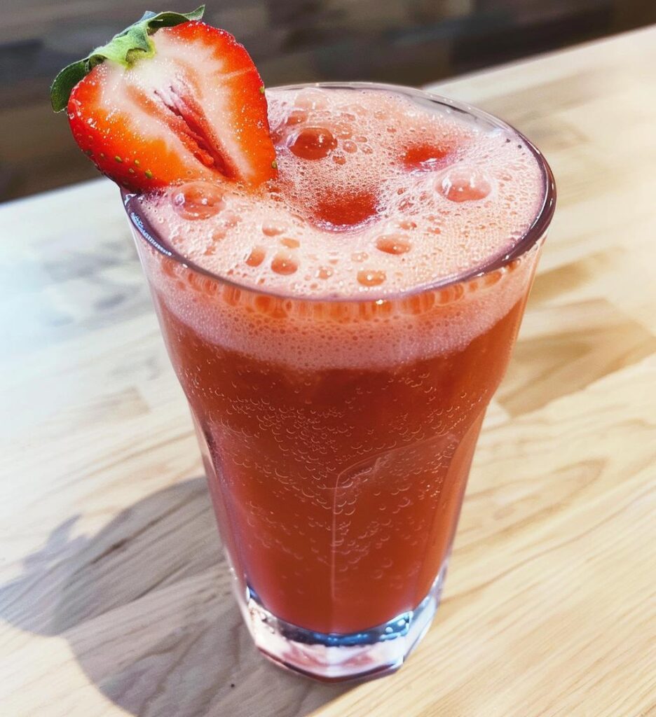 virgin strawberry pina colada