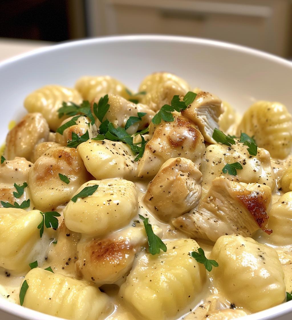 Asiago Chicken Gnocchi