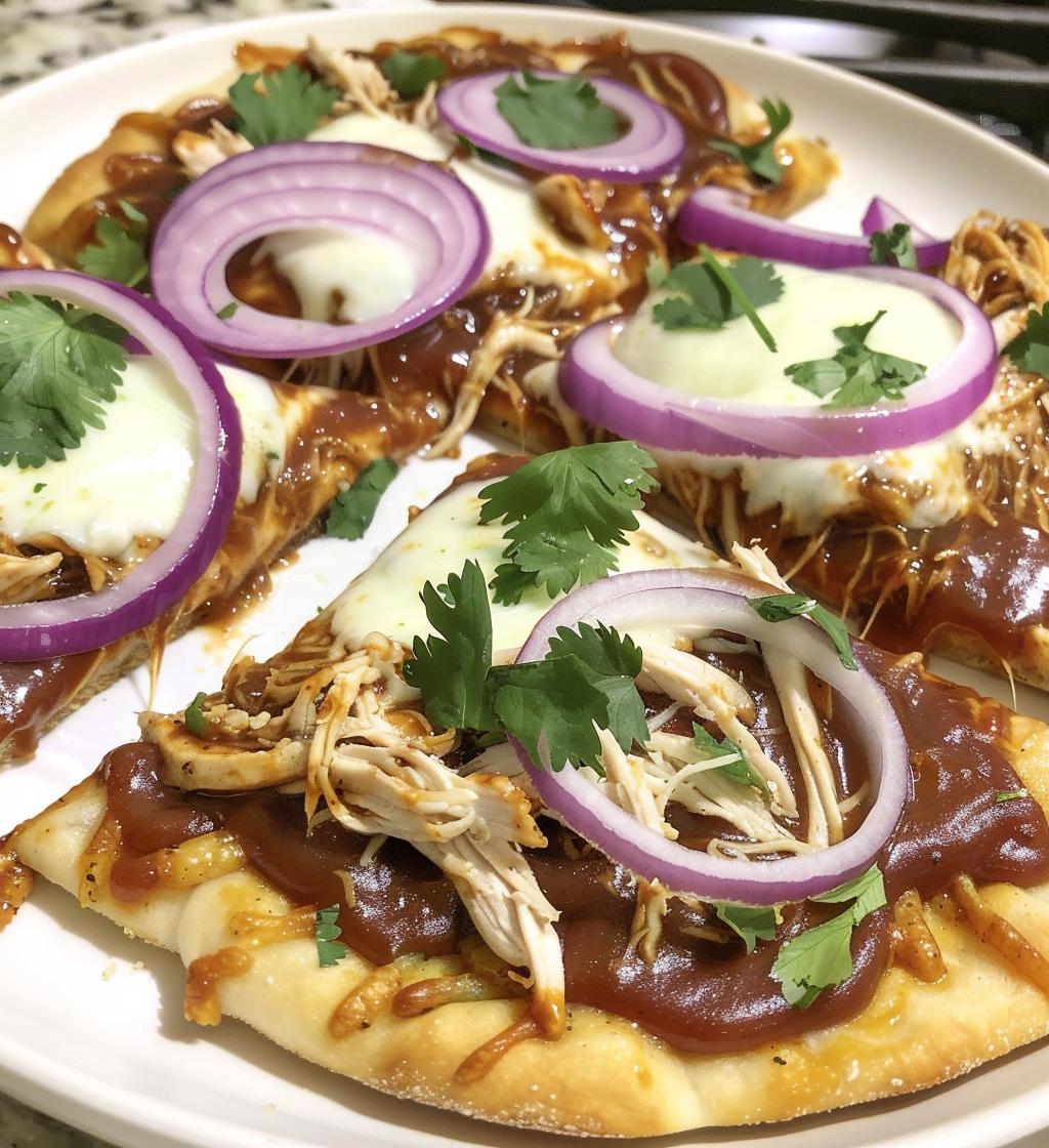 BBQ Chicken Flatbread