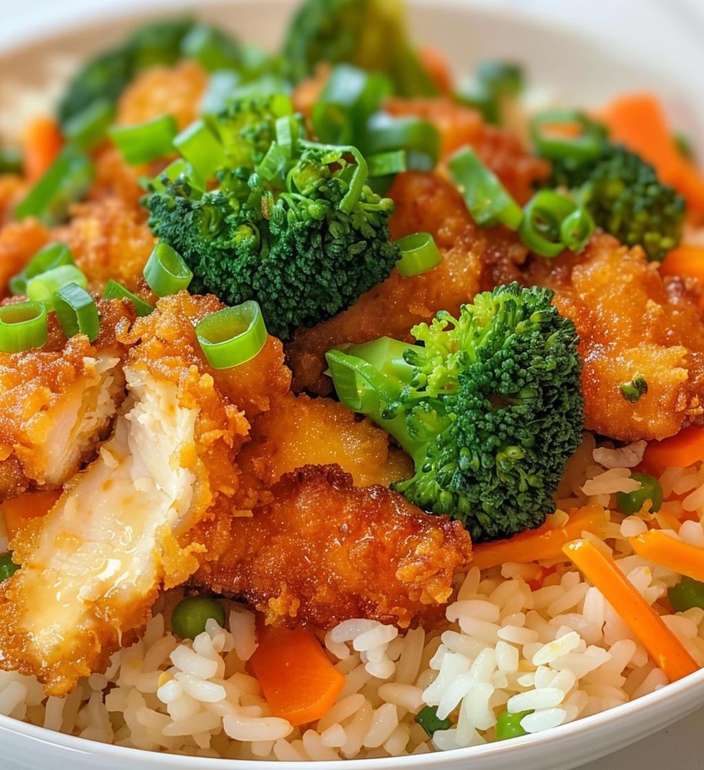 Bang Bang Chicken Bowl