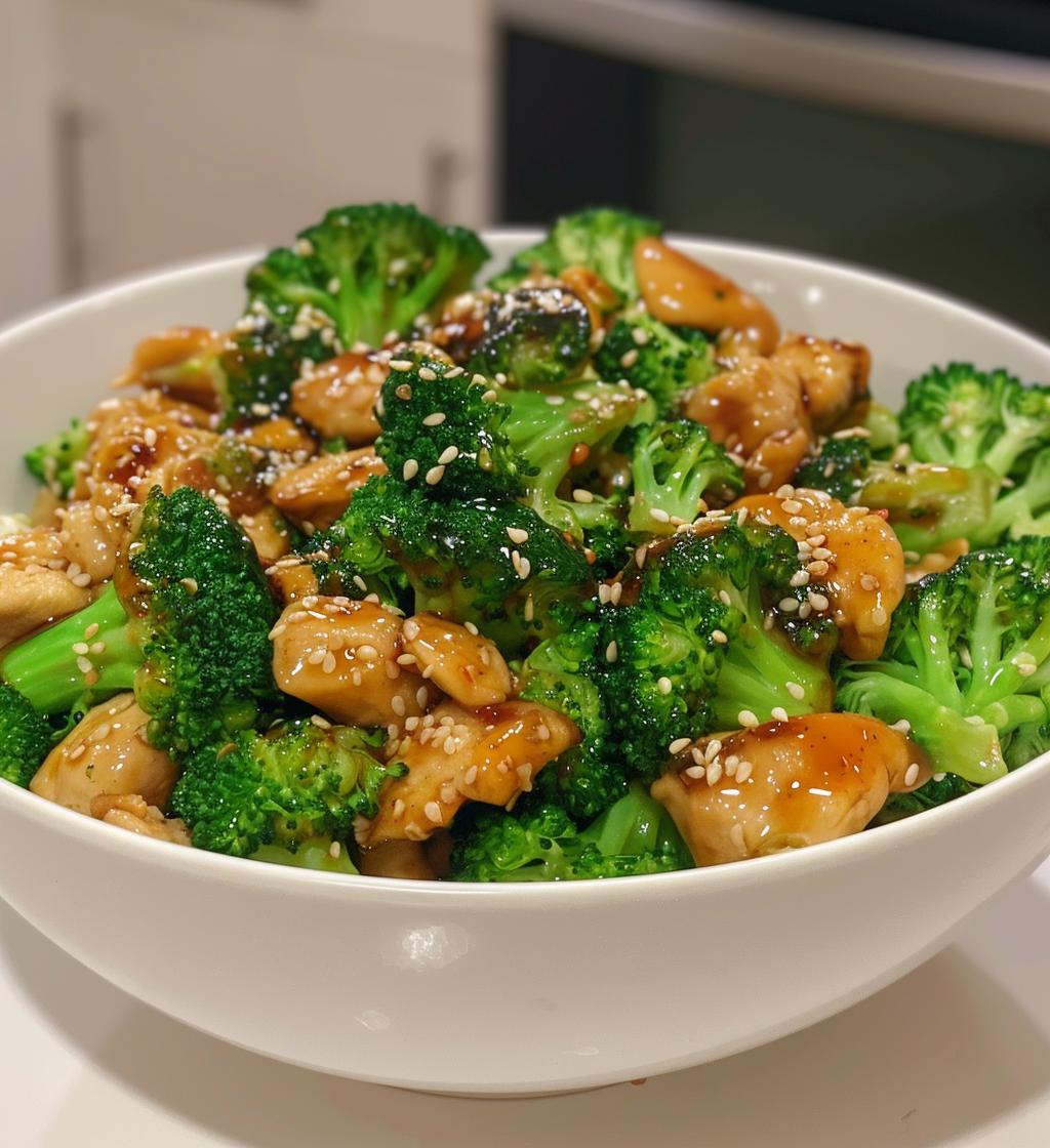 Chicken Broccoli Bowl