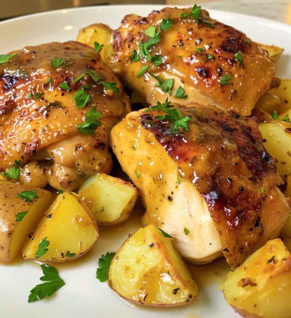 Chicken Potato Dijon