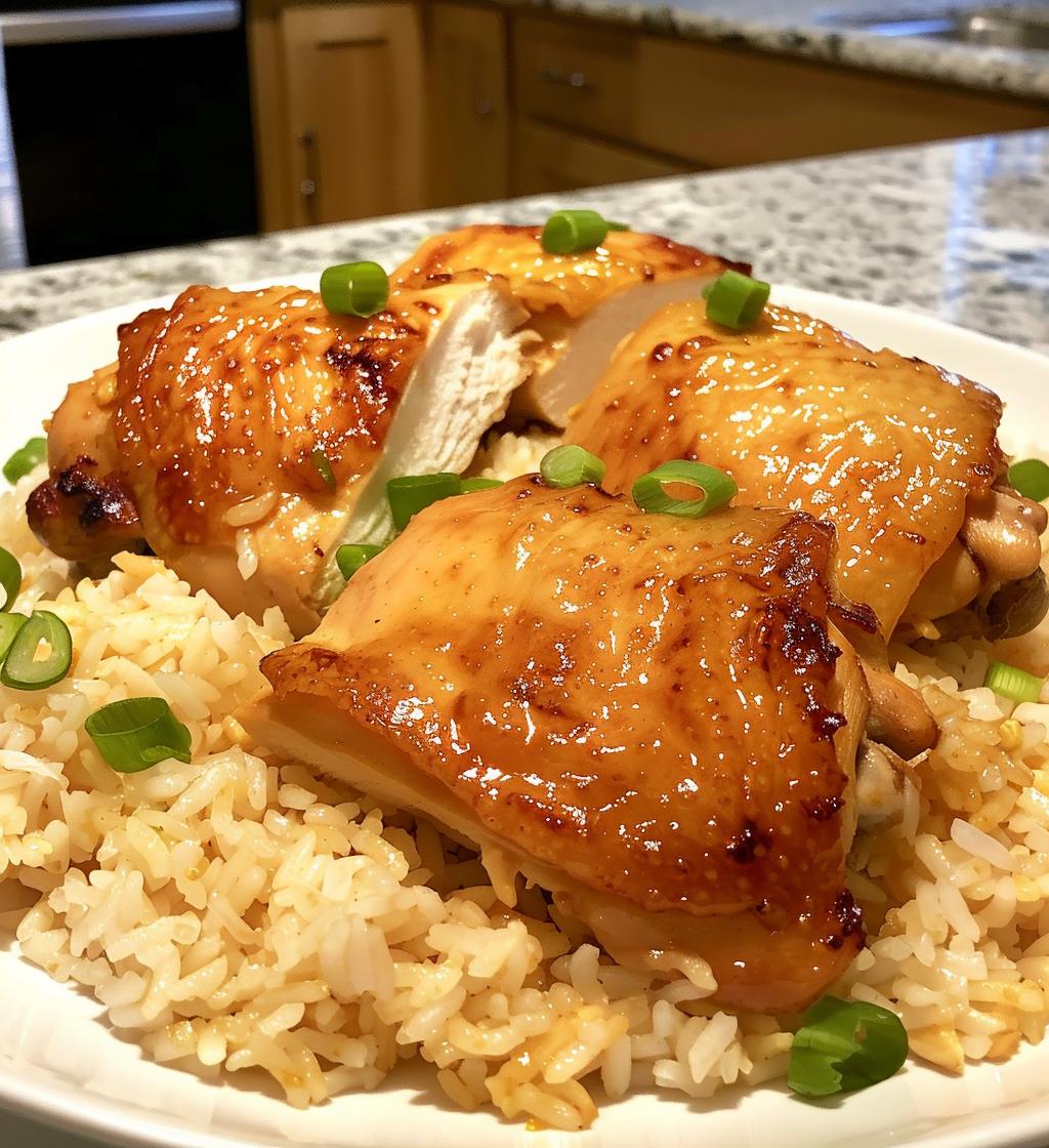 Chicken Rice Comfort Meal